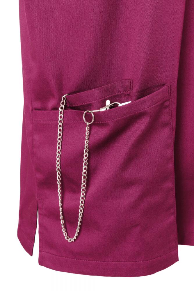 KARLOWSKY | Herren Kurzarm Schlupfkasack (fuchsia) KS 65