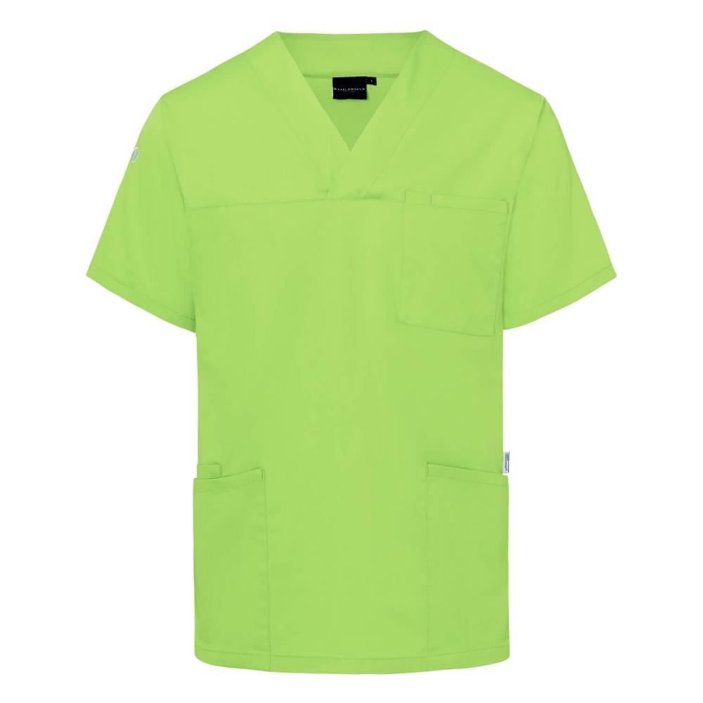 KARLOWSKY | Herren Kurzarm Schlupfkasack (kiwi) KS 65