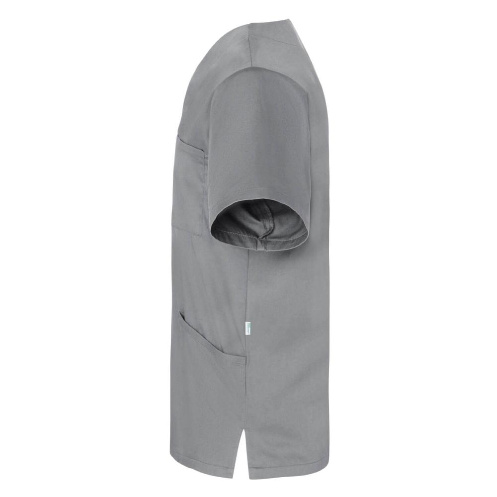 KARLOWSKY | Herren Kurzarm Schlupfkasack (platingrau) KS 65