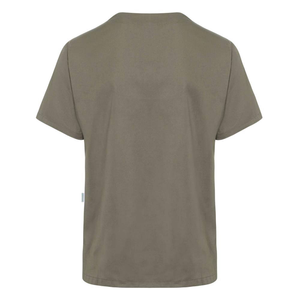 KARLOWSKY | Herren Kurzarm Schlupfkasack (salbei) KS 65