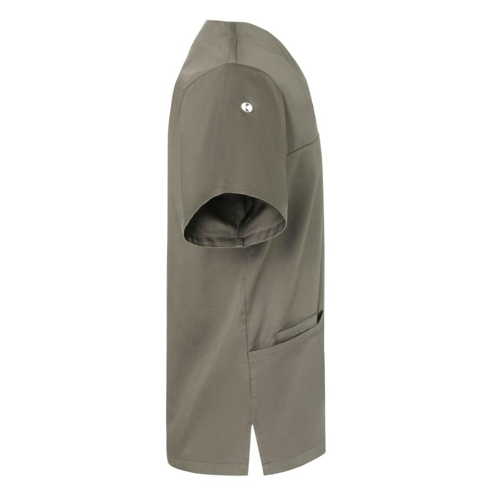 KARLOWSKY | Herren Kurzarm Schlupfkasack (salbei) KS 65