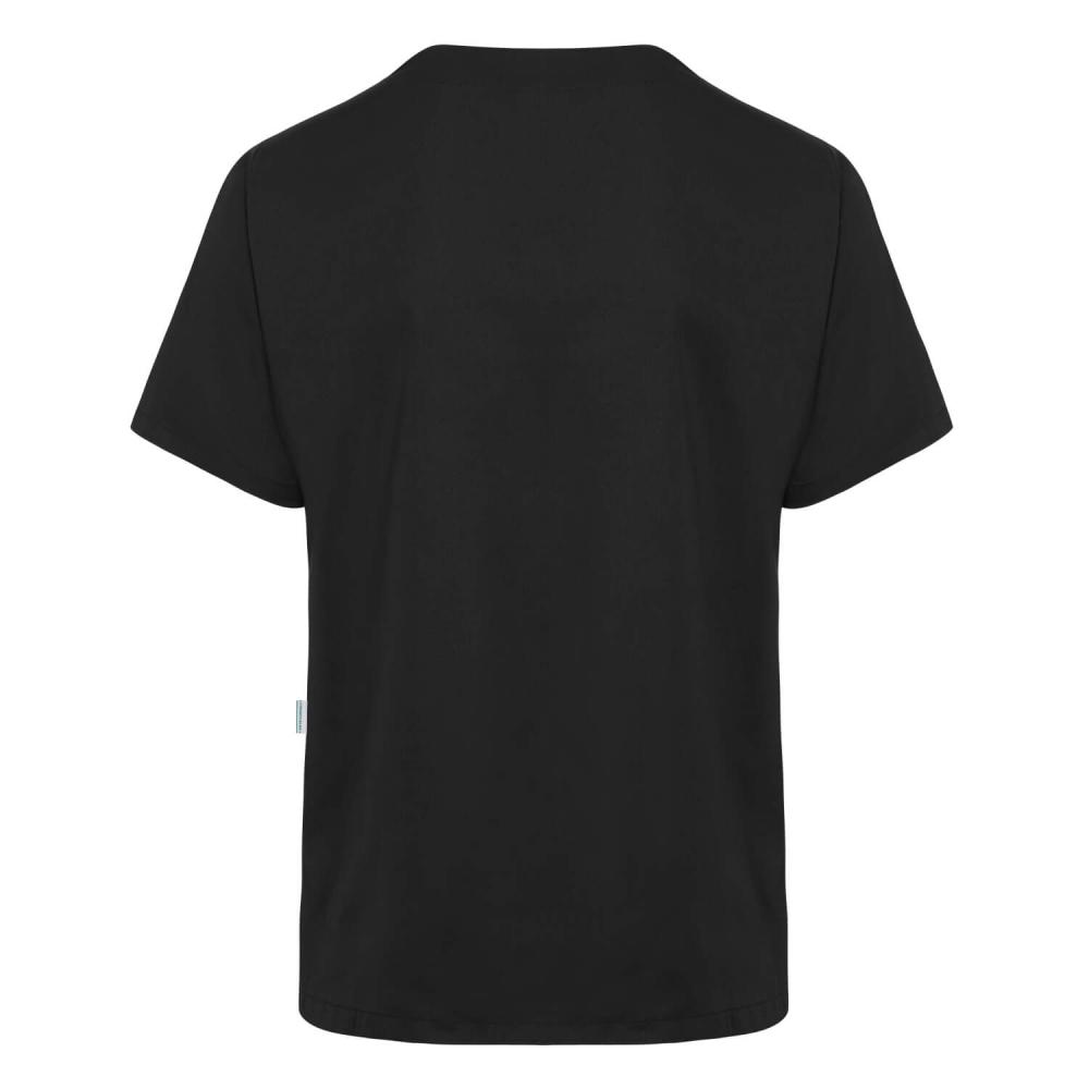 KARLOWSKY | Herren Kurzarm Schlupfkasack (schwarz) KS 65