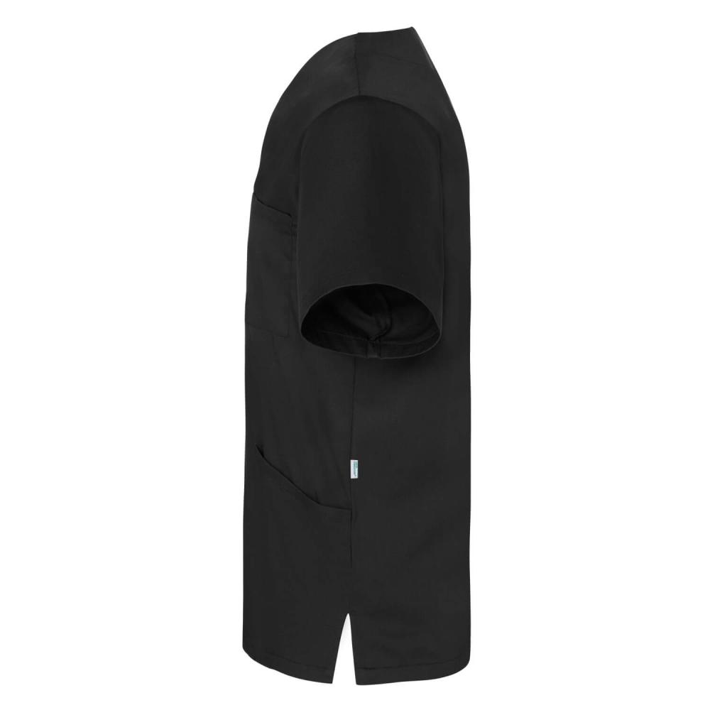 KARLOWSKY | Herren Kurzarm Schlupfkasack (schwarz) KS 65