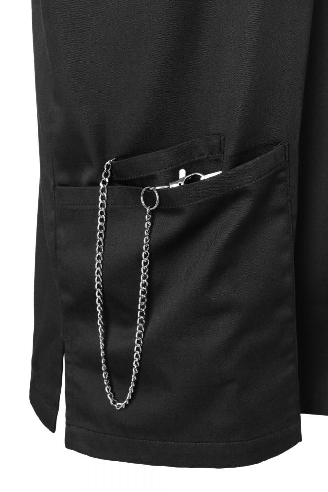 KARLOWSKY | Herren Kurzarm Schlupfkasack (schwarz) KS 65