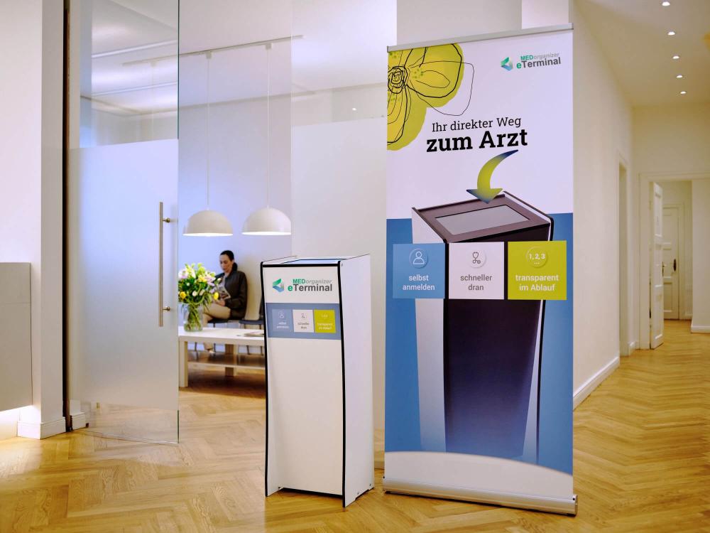 MEDorganizer eTerminal alpinweiß