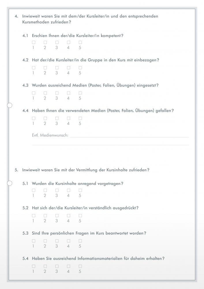 QUETHEB Fragebogen Beurteilung Ernährungskurs