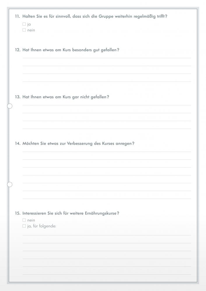 QUETHEB Fragebogen Beurteilung Ernährungskurs