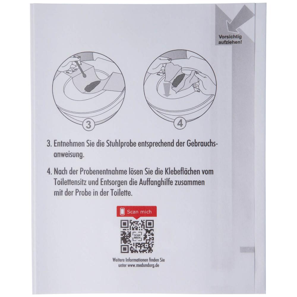 MED AUXIL Stuhlprobenfänger Stuhlauffanghilfe (deutsch)