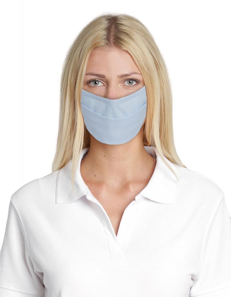 CG Workwear | Mund-Nasen-Schutz Gummizug (hellblau)
