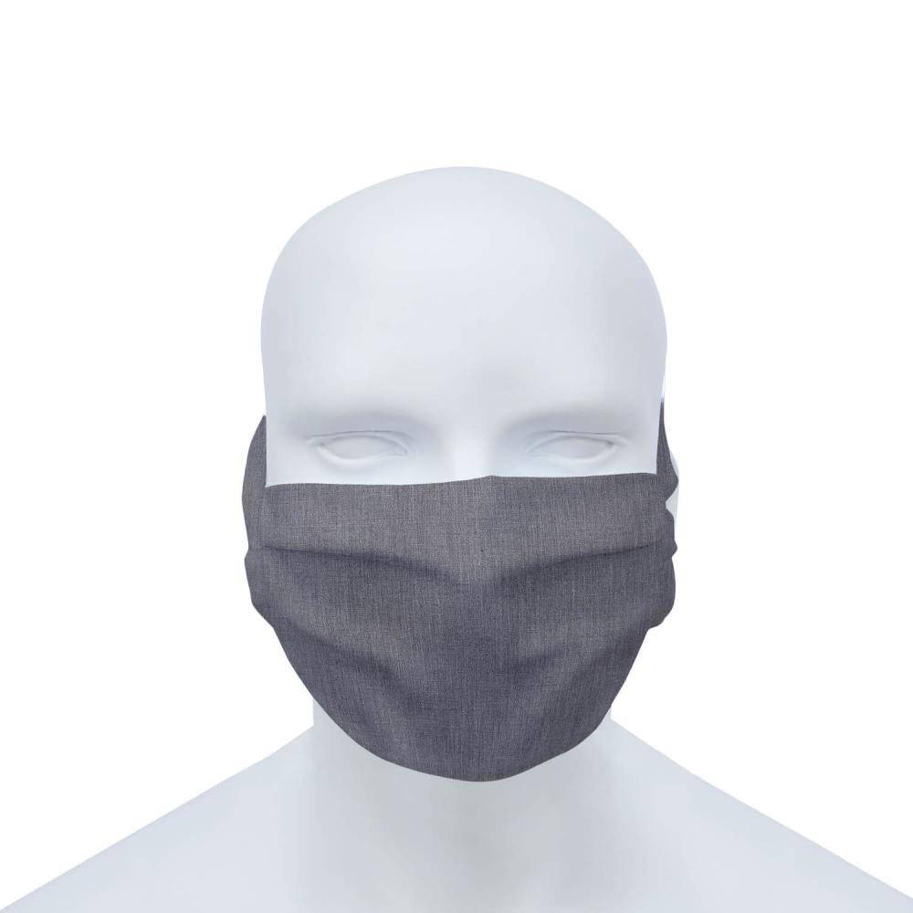 Mund-Nasen-Maske (MNS) vintage black im Jeans-Style