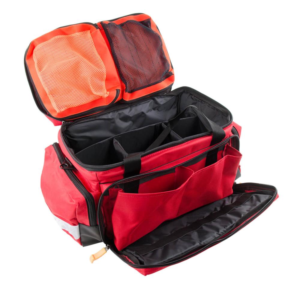 TEQLER Emergency Rettungstasche Notarzttasche Erste-Hilfe-Tasche LÜTTICH Nylon rot