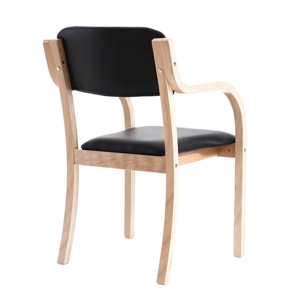 TEQLER Interior Wartezimmerstuhl schwarz