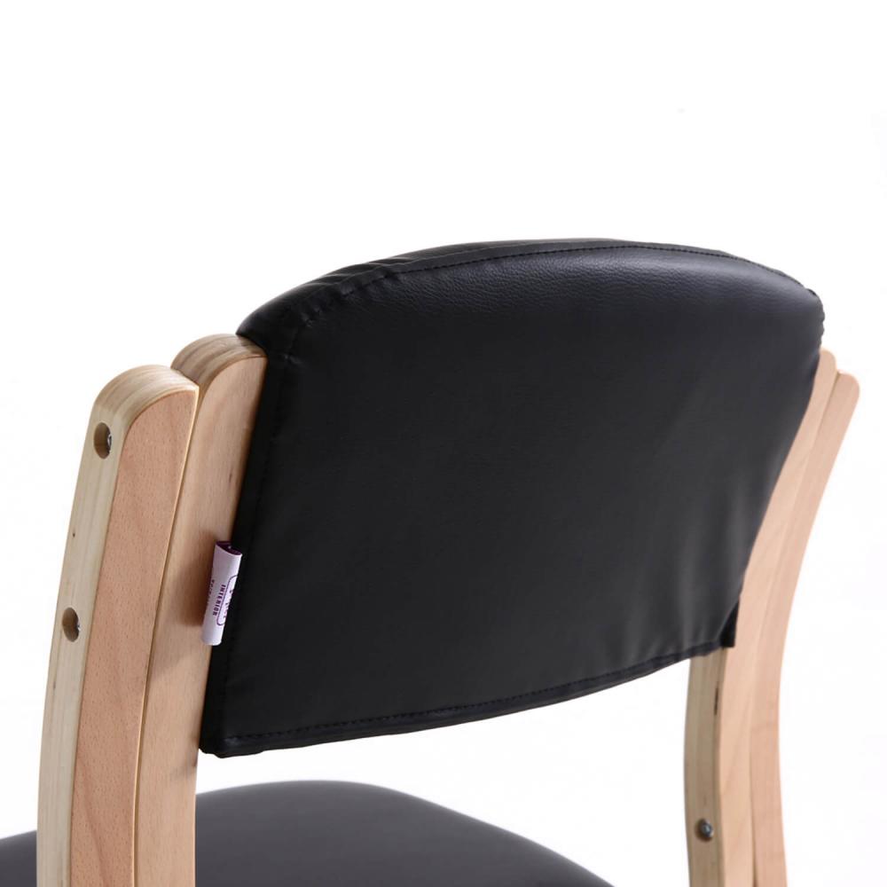 TEQLER Interior Wartezimmerstuhl schwarz