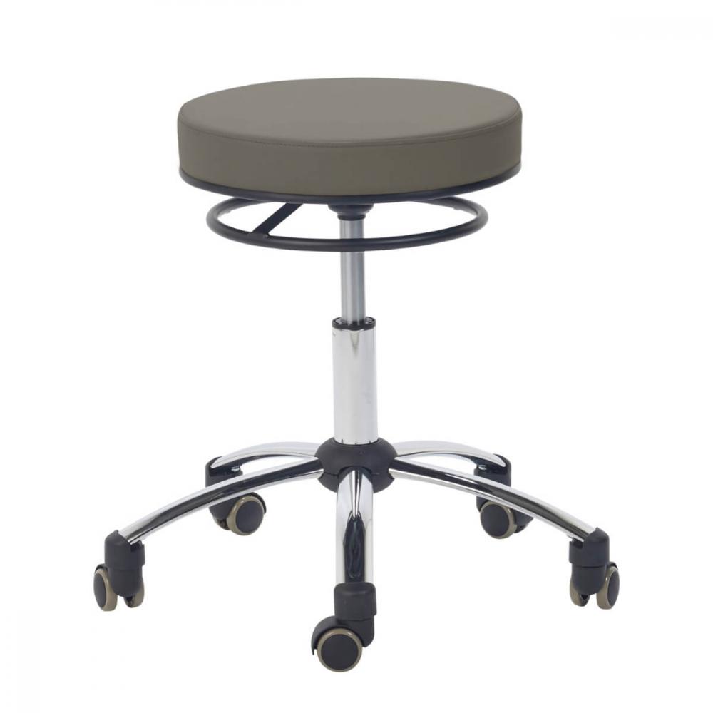TEQLER Interior Rollhocker grau (T135362grau)