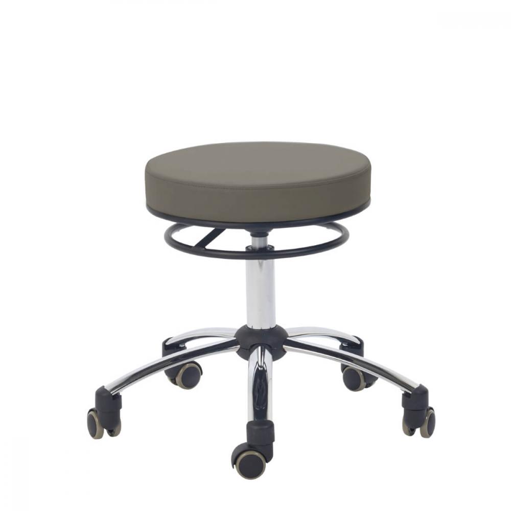 TEQLER Interior Rollhocker grau (T135362grau)