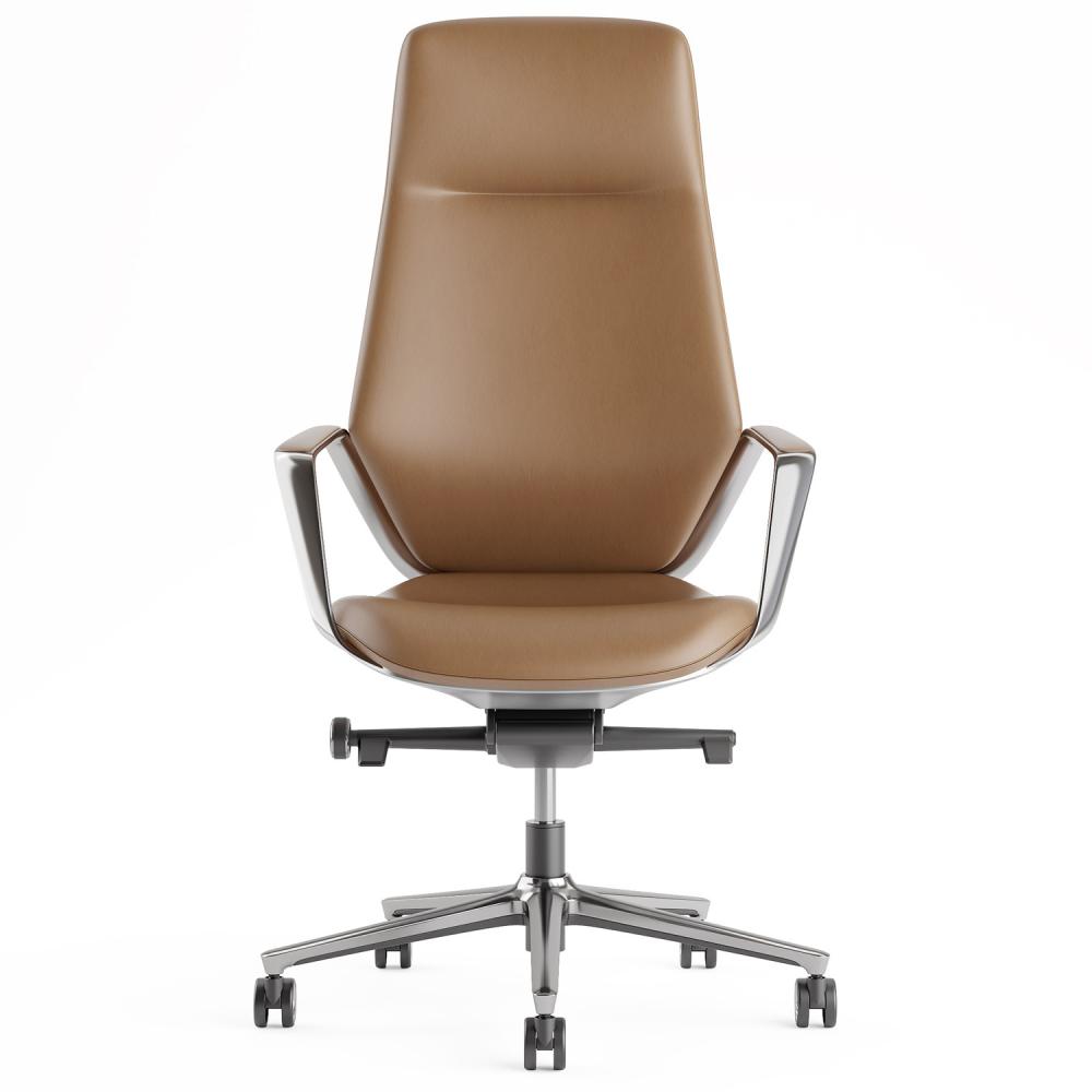 TEQLER | Bürosessel Chefsessel Farsund cognac-braun (T171152)