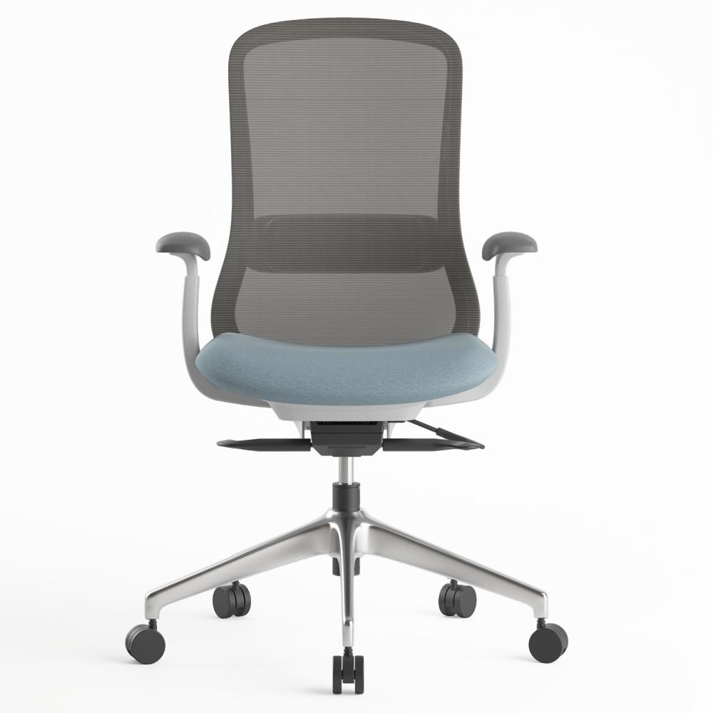 TEQLER | Bürodrehstuhl Larvik hellblau (T171157)