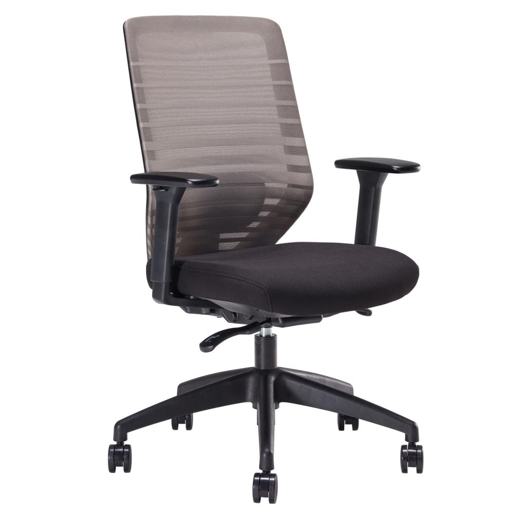 TEQLER | Bürostuhl Svelvik schwarz beige schwarz (T171164)