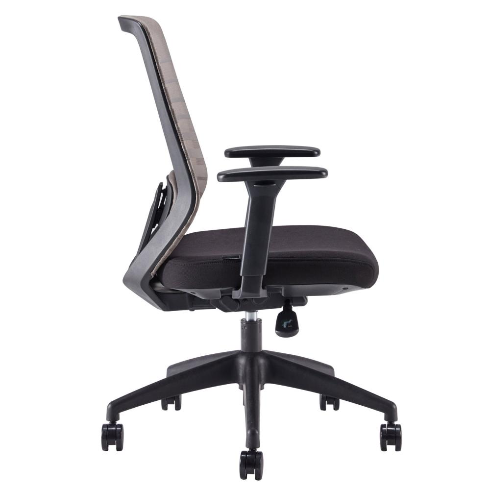 TEQLER | Bürostuhl Svelvik schwarz beige schwarz (T171164)