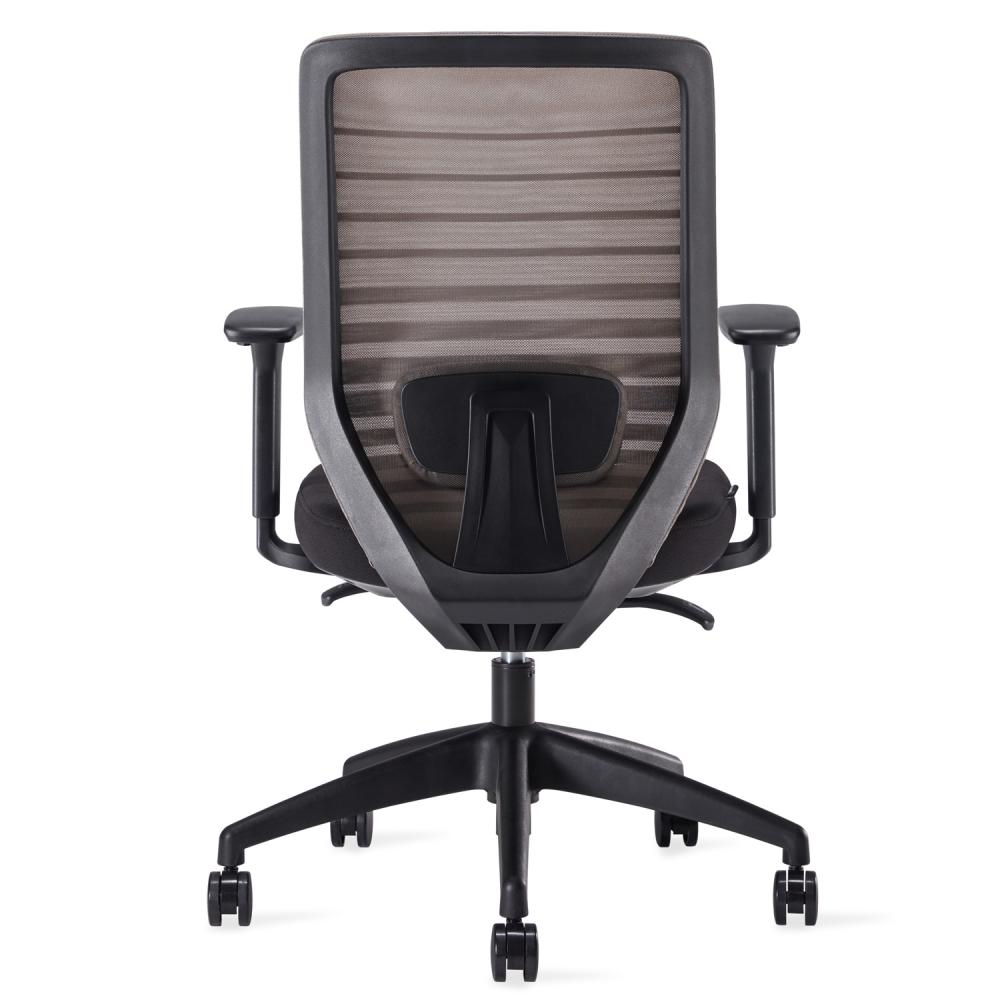 TEQLER | Bürostuhl Svelvik schwarz beige schwarz (T171164)
