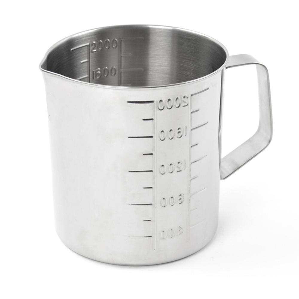TEQLER | Edelstahl-Messbecher (2 Liter) T134814