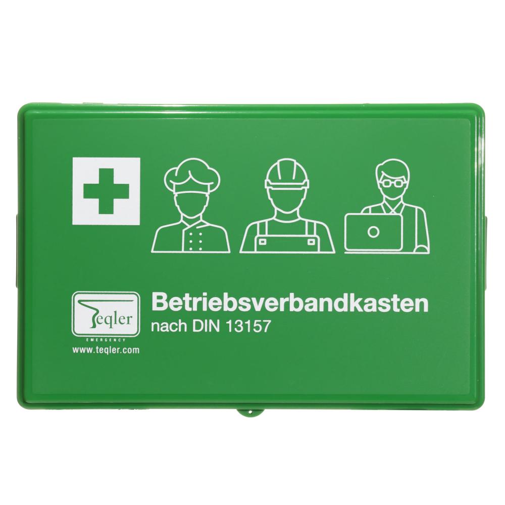 TEQLER | Betriebsverbandskasten DIN 13157 grün (T145193)