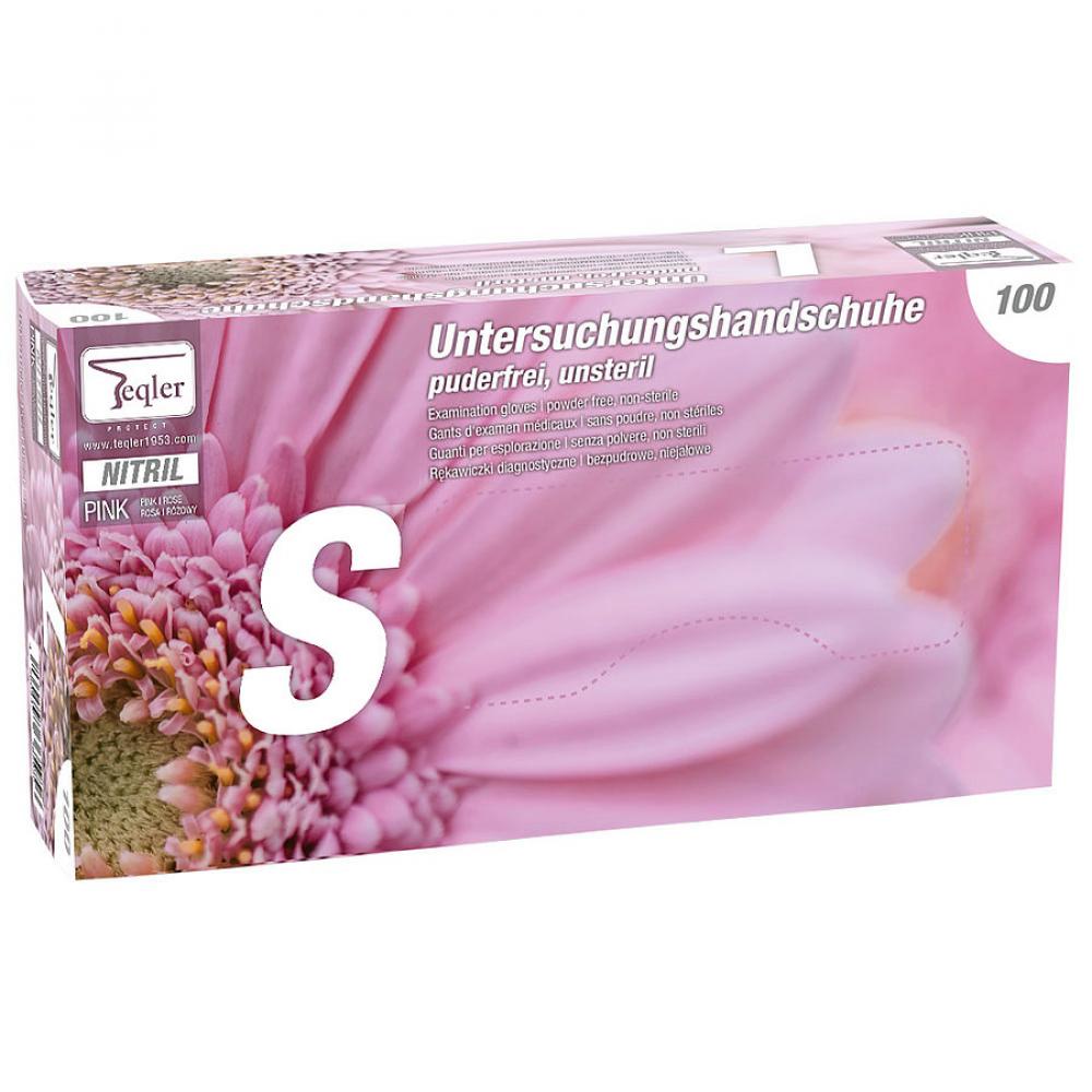 TEQLER | Nitrilhandschuhe pink (S) T324501