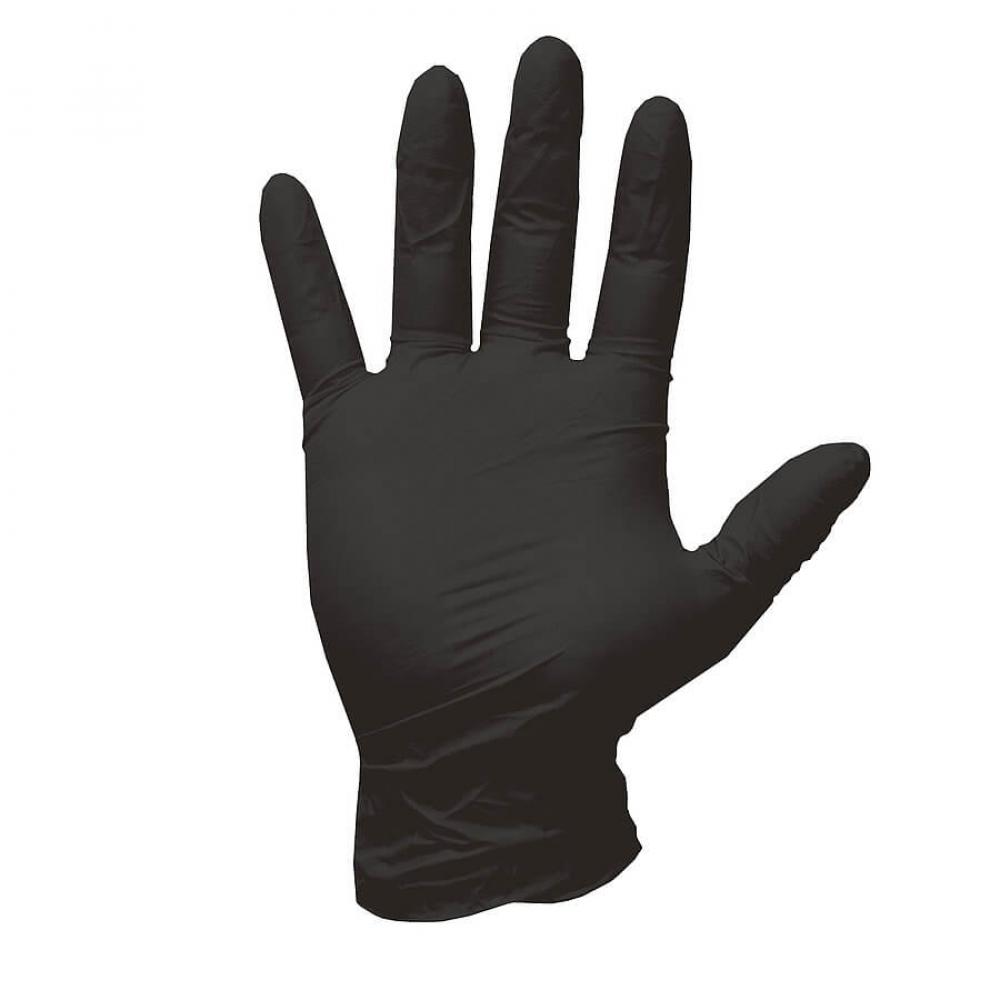 TEQLER | Nitrilhandschuhe schwarz (M) T324532