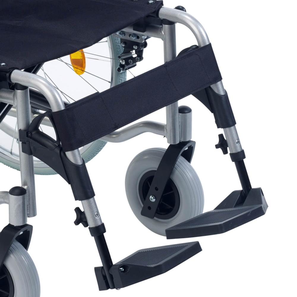 TEQLER | Aluminium Rollstuhl (faltbar) T135300