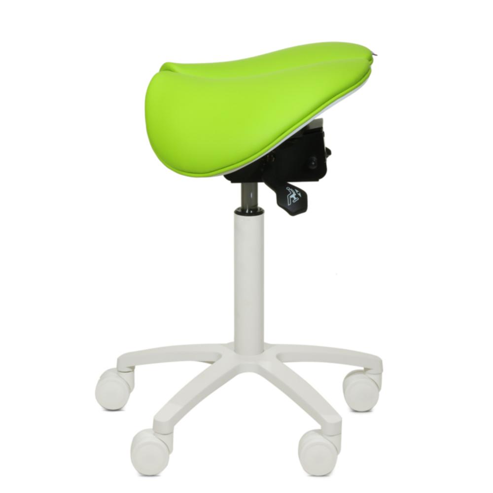 TEQLER | Sattelhocker geteilte Sitzfläche apfelgrün (T145213)