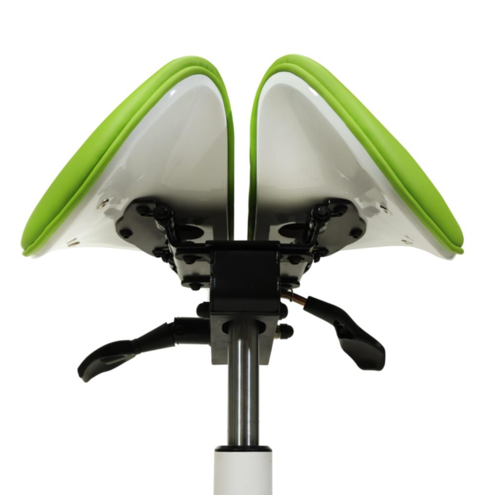 TEQLER | Sattelhocker geteilte Sitzfläche apfelgrün (T145213)