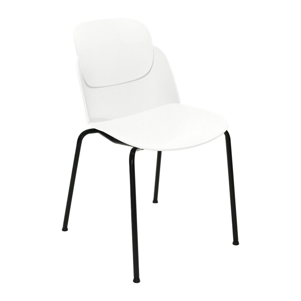 TEQLER | Designer-Wartezimmerstuhl weiß (T145813)