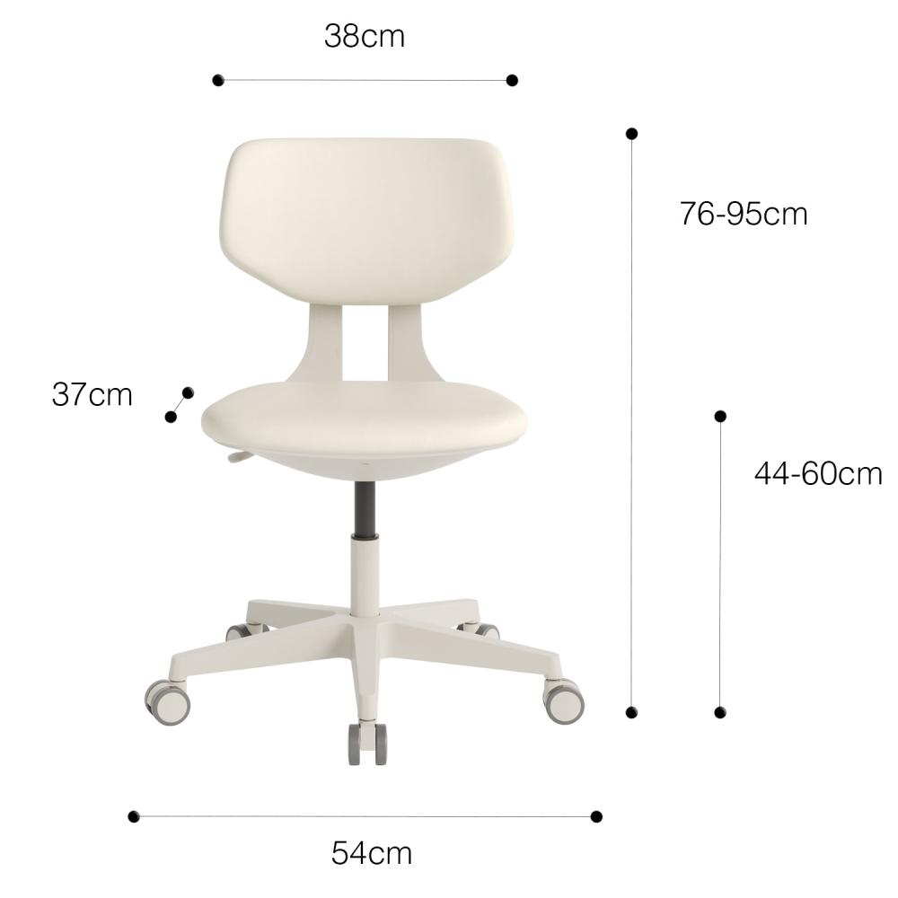 TEQLER | Praxisdrehstuhl MODENA weiß (T170714)