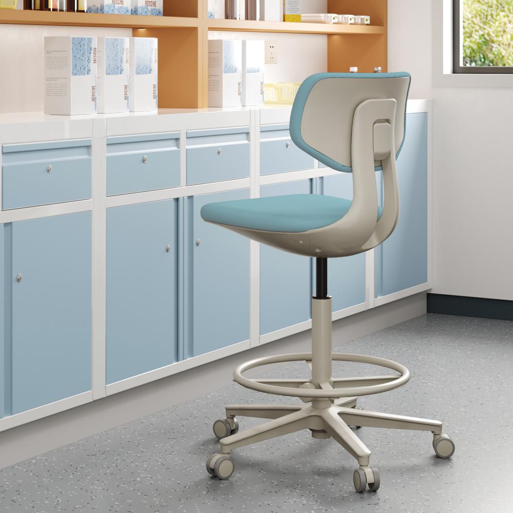 TEQLER | Praxisdrehstuhl MODENA dunkelblau (T170718)