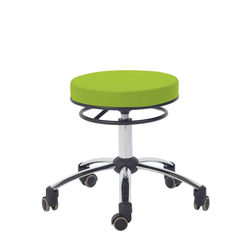 TEQLER | Rollhocker apfelgrün (T135362apfel)