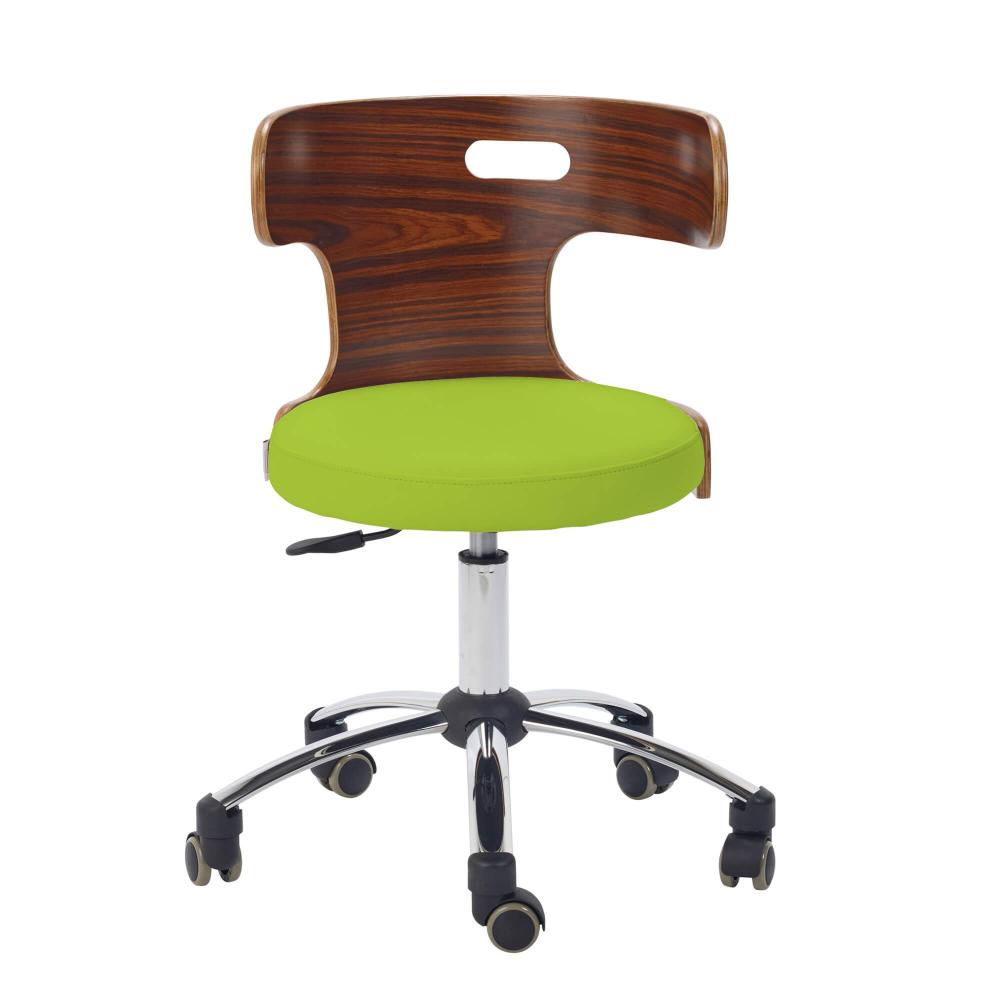 TEQLER | Designerdrehstuhl mit Rückenlehne apfel (T135366)