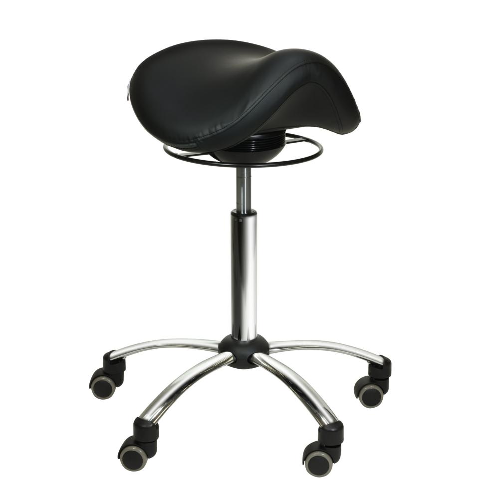 TEQLER | Sattelhocker Schwingmechanismus schwarz (T145198)
