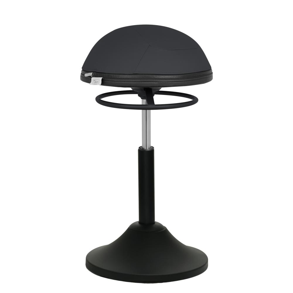 TEQLER | Schwinghocker Pendelhocker schwarz-schwarz (T170385)