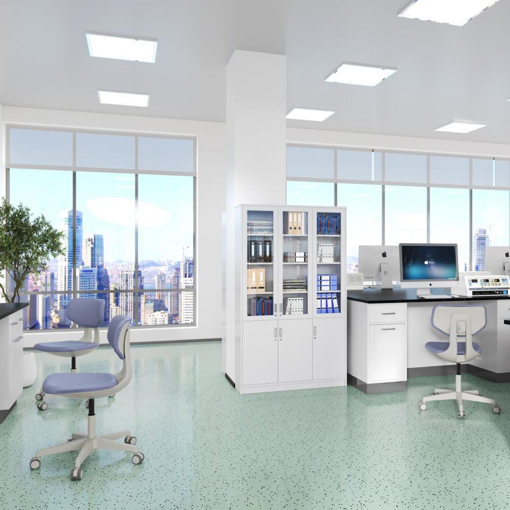 TEQLER | Laborrollhocker MILAN schwarz (T170712)