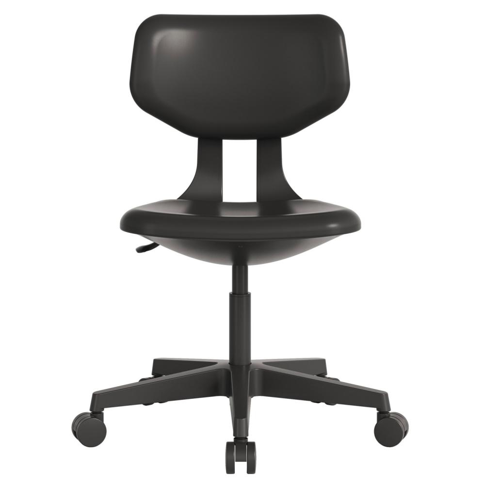 TEQLER | Laborrollhocker MILAN schwarz (T170712)