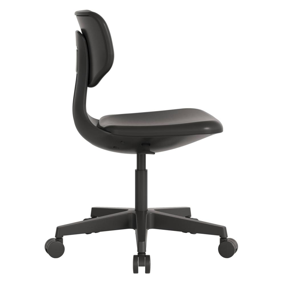 TEQLER | Laborrollhocker MILAN schwarz (T170712)