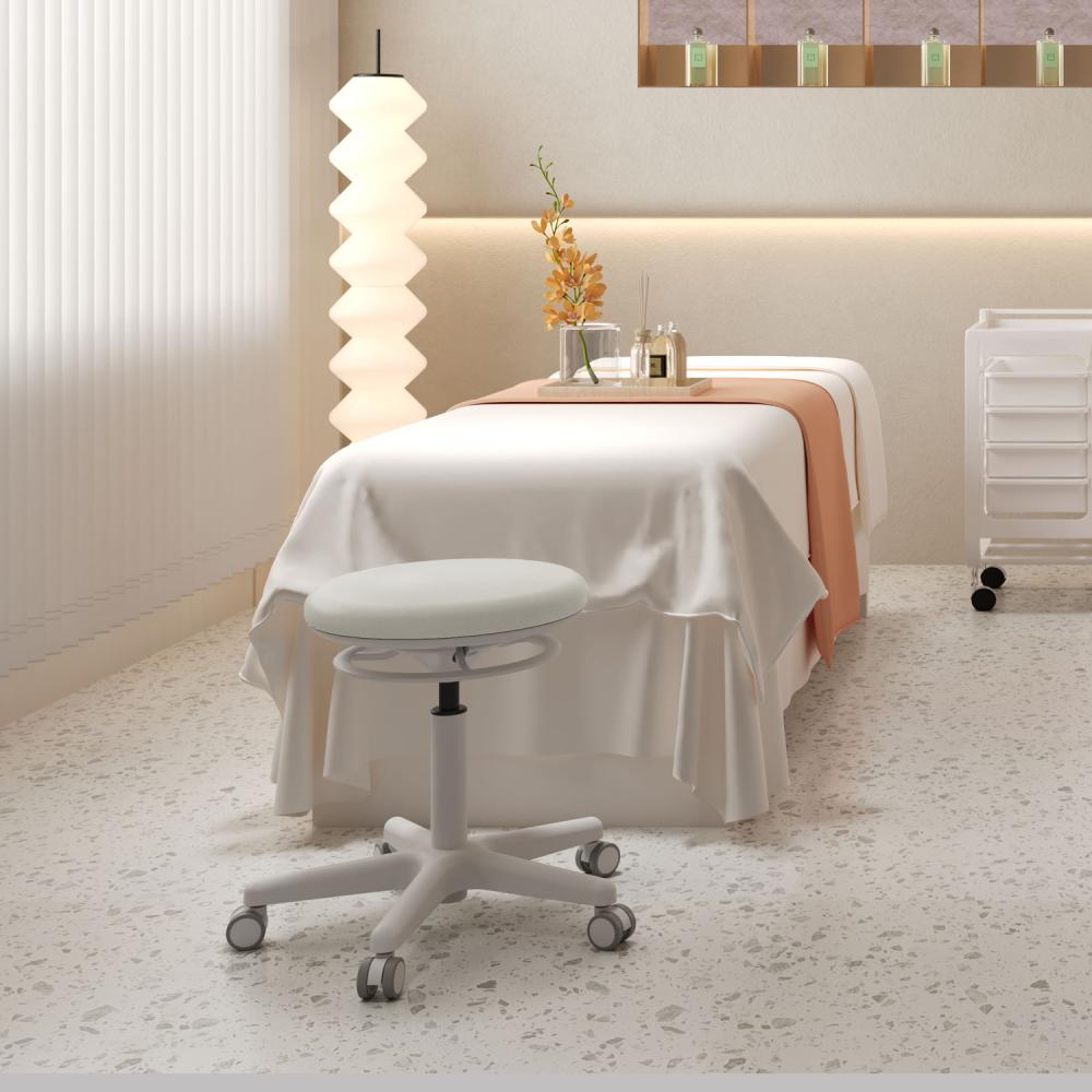 TEQLER | Praxisrollhocker LECCE weiß (T170736)