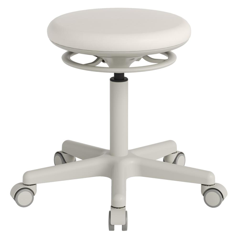 TEQLER | Praxisrollhocker LECCE weiß (T170736)