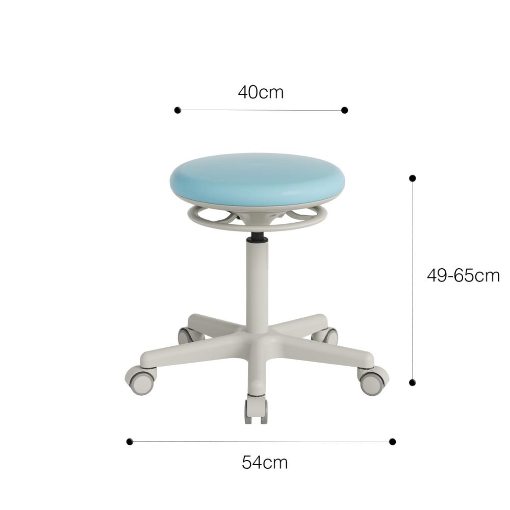 TEQLER | Praxisrollhocker LECCE hellblau (T170738)