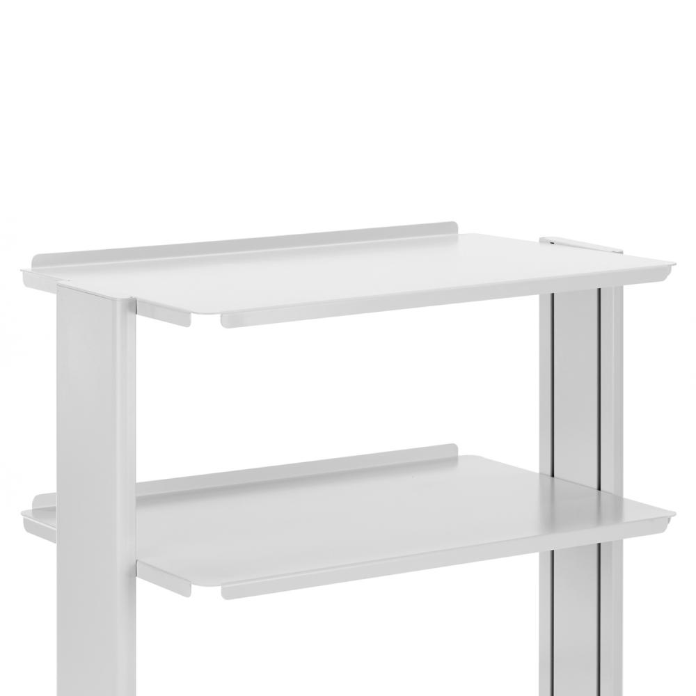 TEQLER | Edelstahl-Praxiswagen 78cm (T146301)
