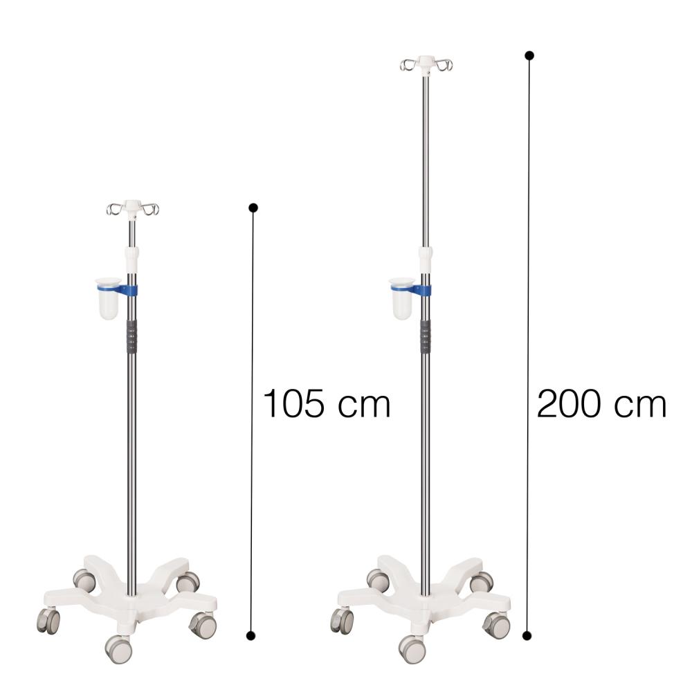 TEQLER | Edelstahl-Infusionsständer (T146316)