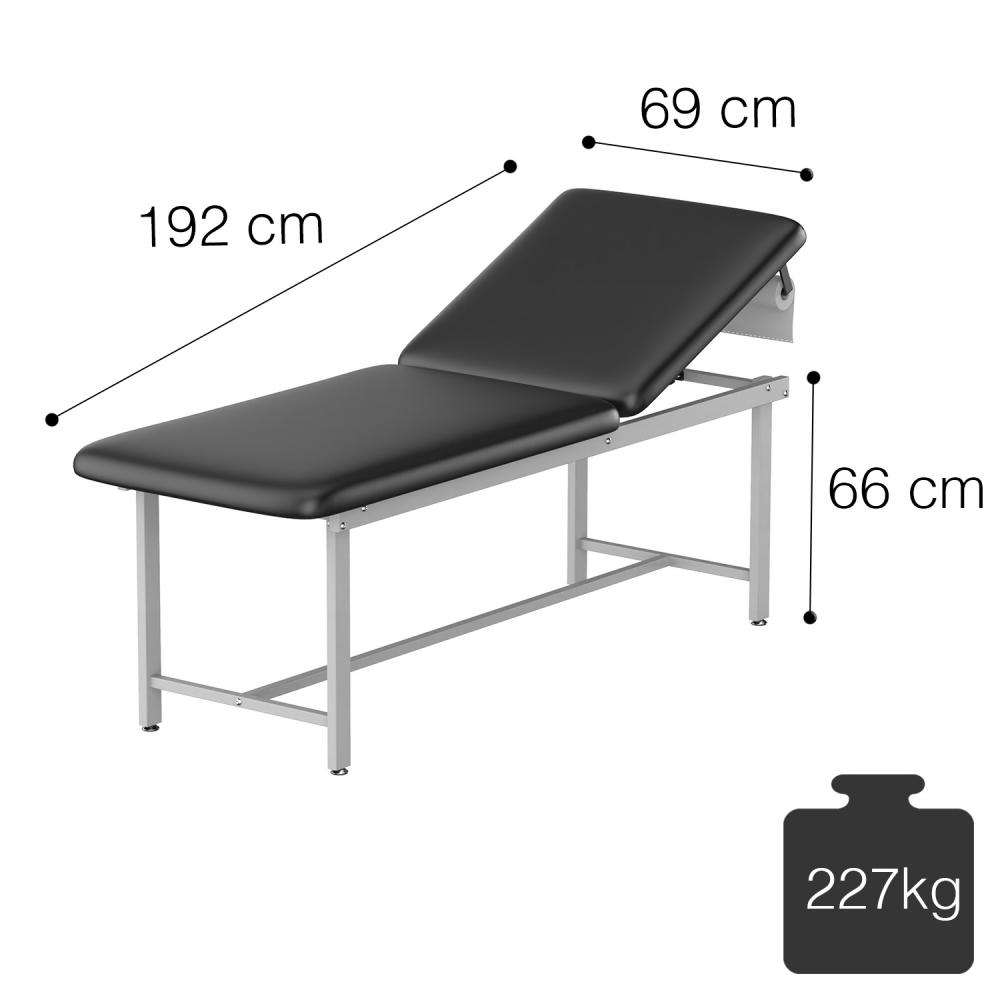 TEQLER | Untersuchungsliege schwarz (T146554)