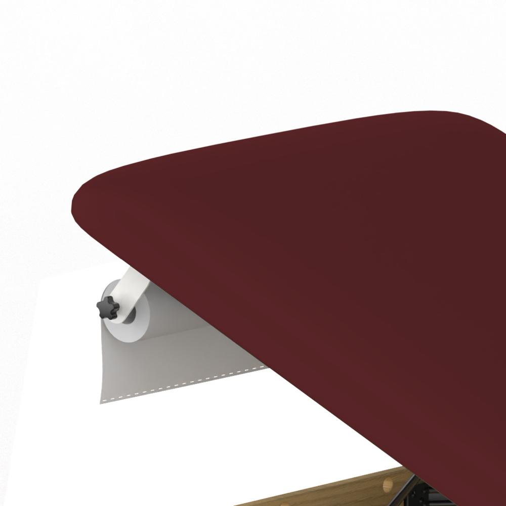 TEQLER | Holz-Untersuchungsliege burgund (T146713)
