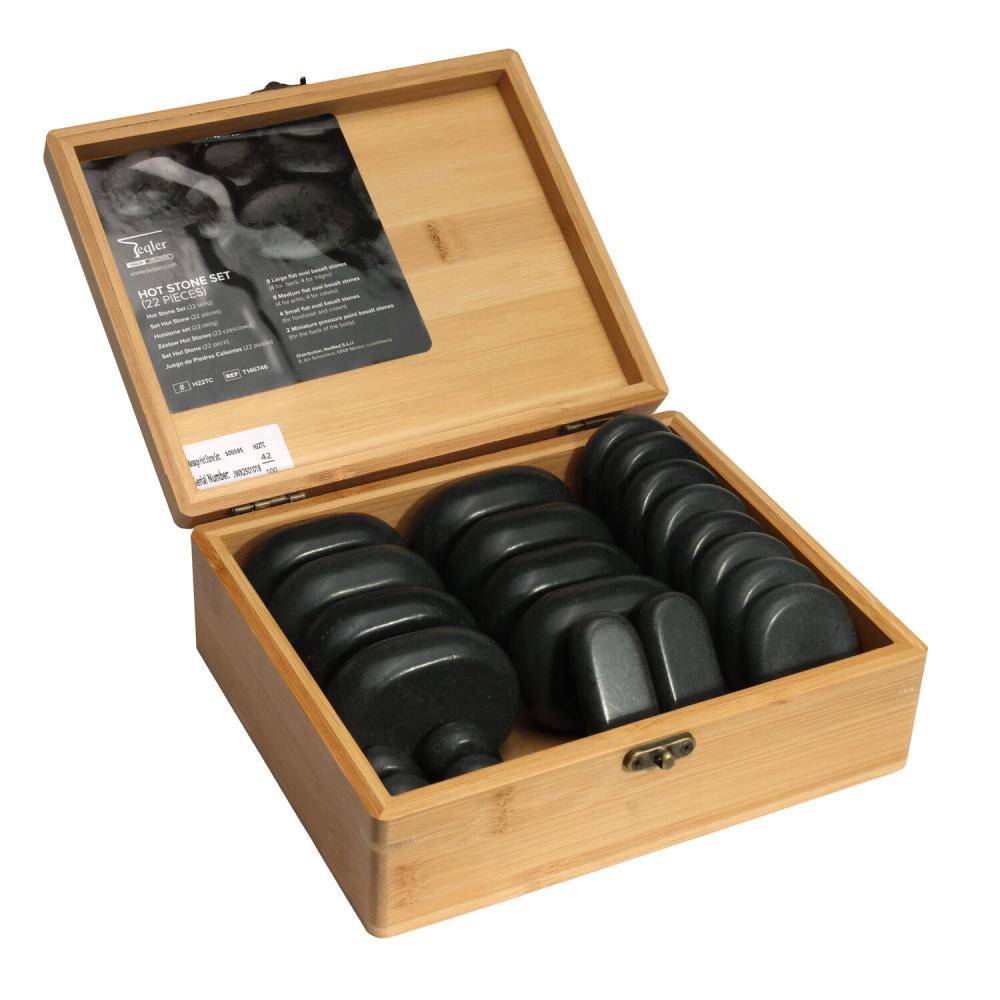 TEQLER | Hot-Stone-Set 22-teilig (T146746)
