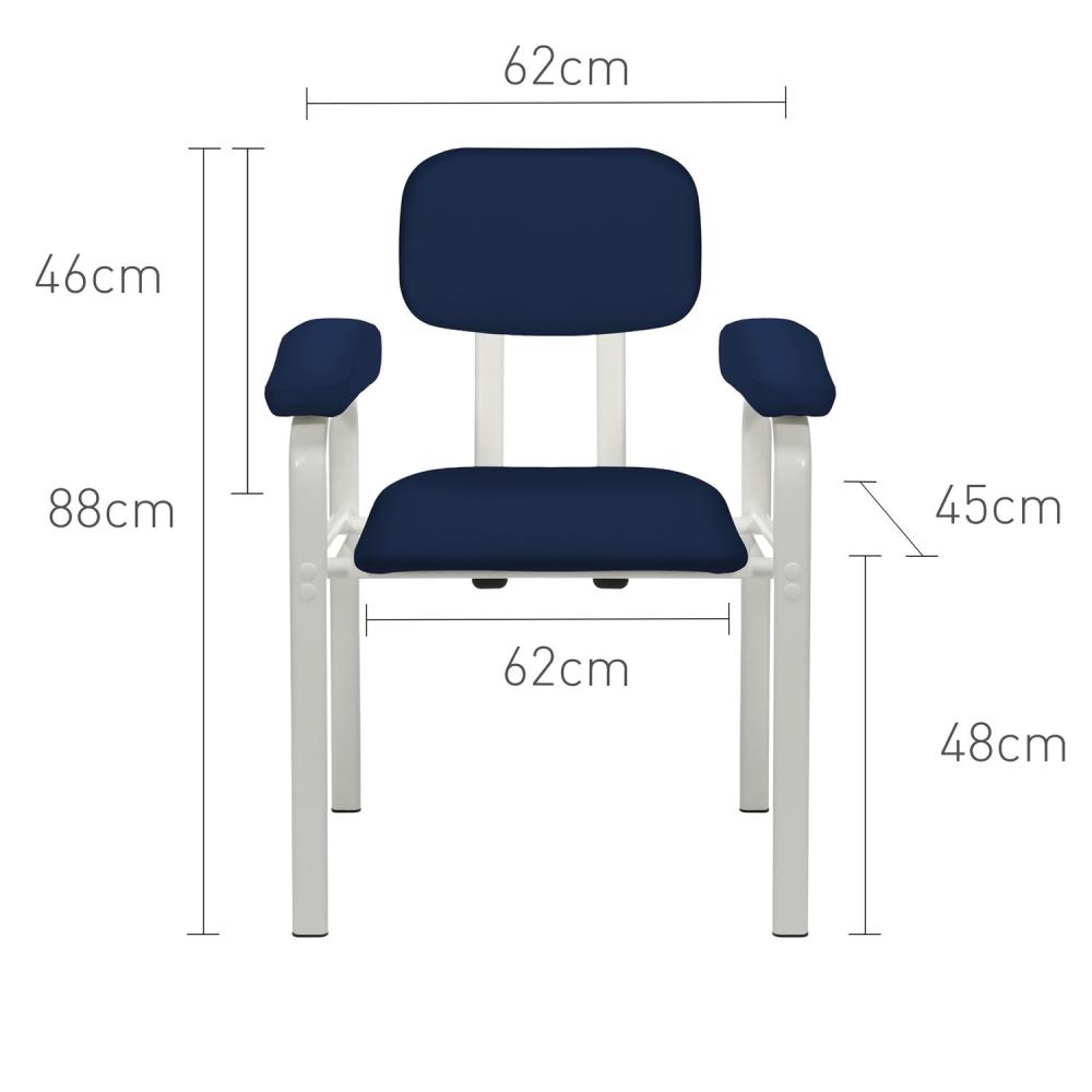 TEQLER | Phlebotomiestuhl Blutentnahmestuhl blau (T170701)